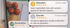 Avis 5 étoiles pour ShopEatPlan